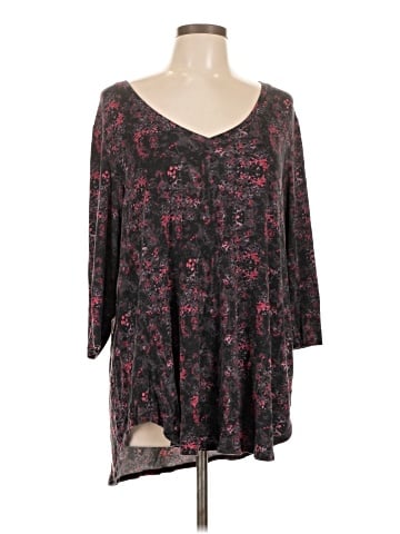 Blue Sky 3/4 Sleeve Blouse (view 1)
