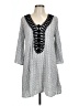 Dainty Hooligan 100% Polyester Gray Casual Dress Size L - photo 1
