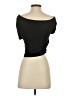 Shein Black Short Sleeve Top Size 2 - photo 2