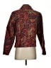 Coldwater Creek Paisley Red Jacket Size S - photo 2