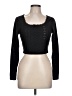 Shein Black Long Sleeve Top Size L - photo 1