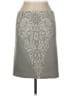 J. McLaughlin Paisley Gray Casual Skirt Size L - photo 1