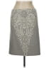 J. McLaughlin Paisley Gray Casual Skirt Size L - photo 2