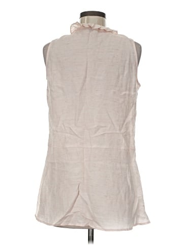 Worth New York Sleeveless Button-Down Shirt (view 2)