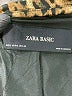 Zara Basic Animal Print Gold Coat Size M - photo 6