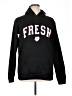 Unbranded 100% Polyester Black Pullover Hoodie Size XL - photo 1