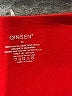 Qinsen Red Long Sleeve Top Size M - photo 7