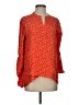 Gibson Orange Long Sleeve Blouse Size XS - photo 1