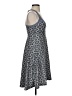 Unbranded Argyle Gray Casual Dress Size XXS (estimated) - photo 4