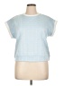 Unbranded Blue Short Sleeve Top Size 0X - photo 1
