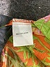 Rose + Olive 100% Rayon Orange Short Sleeve Blouse Size S - photo 8