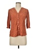 Unbranded Brown 3/4 Sleeve Blouse Size M - photo 1