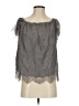 Gold Hawk Gray Sleeveless Blouse Size S - photo 1