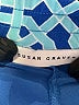 Susan Graver Argyle Blue Casual Skirt Size M - photo 3