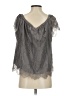 Gold Hawk Gray Sleeveless Blouse Size S - photo 2