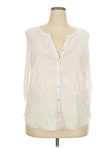 Nine West Vintage America 3/4 Sleeve Blouse (view 1)