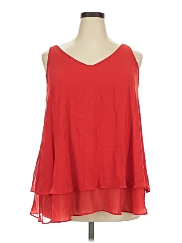 Lane Bryant Outlet Sleeveless Blouse (view 1)