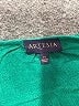 Artesia Teal Short Sleeve Blouse Size M - photo 7