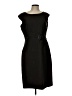 Alex Marie Solid Black Brown Cocktail Dress Size 10 - photo 1