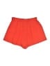 Crosby 100% Polyester Solid Orange Athletic Shorts Size L - photo 2