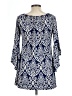 2b Clothing Blue 3/4 Sleeve Blouse Size L - photo 2