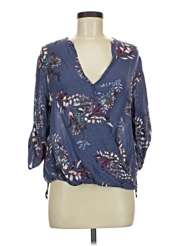 KLD Signature 3/4 Sleeve Blouse (view 1)