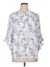 Vince Camuto 100% Polyester White 3/4 Sleeve Blouse Size XL - photo 1