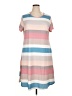 Unbranded Stripes Pink Casual Dress Size XL - photo 1