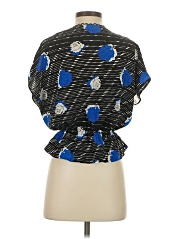 Yumi Kim Short Sleeve Silk Top (view 2)
