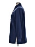 K.C. Studio 100% Polyester Solid Blue Long Sleeve Blouse Size 16 - photo 5