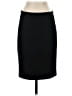 Bebe Solid Black Casual Skirt Size 2 - photo 1
