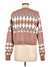 FRYE Argyle Brown Cardigan Size M - photo 2