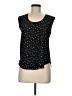 Passport 100% Polyester Black Sleeveless Blouse Size M - photo 1