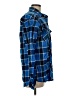 Assorted Brands Plaid Blue Long Sleeve Button-Down Shirt Size M - photo 4
