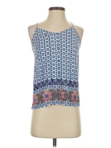 Blue Rain Sleeveless Blouse (view 1)