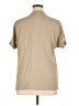 Automet Solid Tan Short Sleeve Turtleneck Size L - photo 2