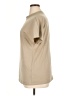 Automet Solid Tan Short Sleeve Turtleneck Size L - photo 5
