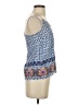 Blue Rain 100% Rayon Blue Sleeveless Blouse Size XXS - photo 4