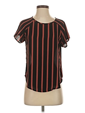 Lily White Short Sleeve Blouse (view 1)