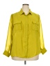 AGB 100% Polyester Color Block Yellow 3/4 Sleeve Blouse Size 2X - photo 1