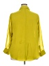 AGB 100% Polyester Color Block Yellow 3/4 Sleeve Blouse Size 2X - photo 2