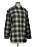 Lola River 100% Polyester Plaid Green 3/4 Sleeve Blouse Size XS - photo 1
