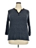 Honey Punch 100% Polyester Gray Pullover Sweater Size 2X - photo 1