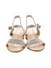 CATHERINE Catherine Malandrino Silver Tan Wedges Size 8 - photo 2