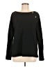 Ann Taylor LOFT 100% Cotton Black Pullover Sweater Size L - photo 1