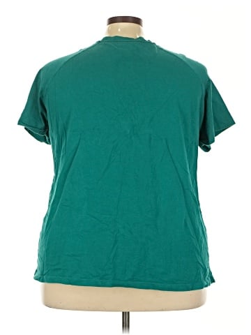Basic Editions Short Sleeve Blouse (view 2)