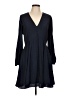 1.State Solid Blue Casual Dress Size 12 - photo 1