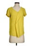 H&M Yellow Short Sleeve Blouse Size S (estimated) - photo 1