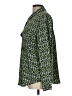 Alfani 100% Polyester Print Green Long Sleeve Blouse Size L - photo 5