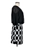 En Focus Studio 100% Polyester Graphic Black Cocktail Dress Size 8 (petite) - photo 4
